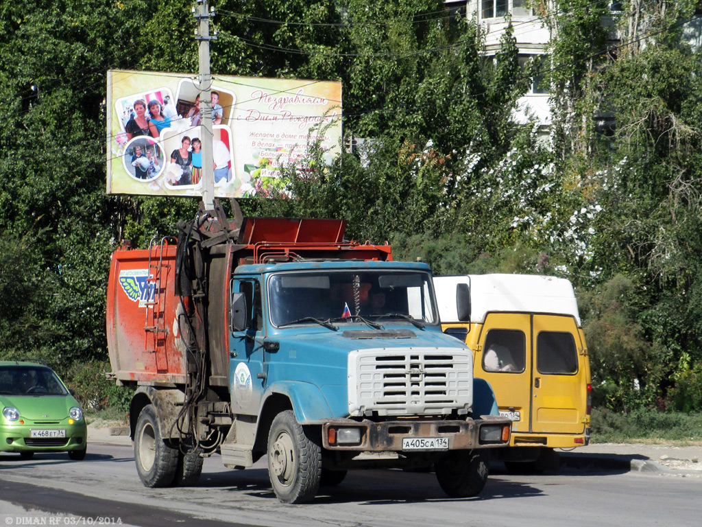 Волгоградская область, № А 405 СА 134 — ЗИЛ-433362