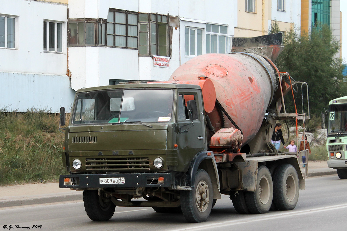 Саха (Якутия), № К 809 ВО 14 — КамАЗ-55111 [551110]