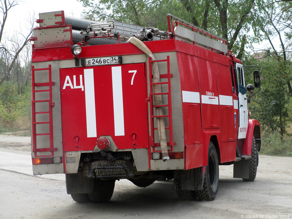 Волгоградская область, № Е 246 ВС 34 — ЗИЛ-433104