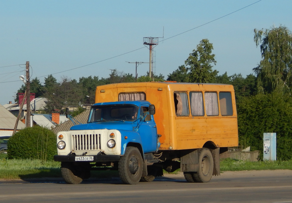 Воронежская область, № Х 433 СЕ 36 — ГАЗ-53-12