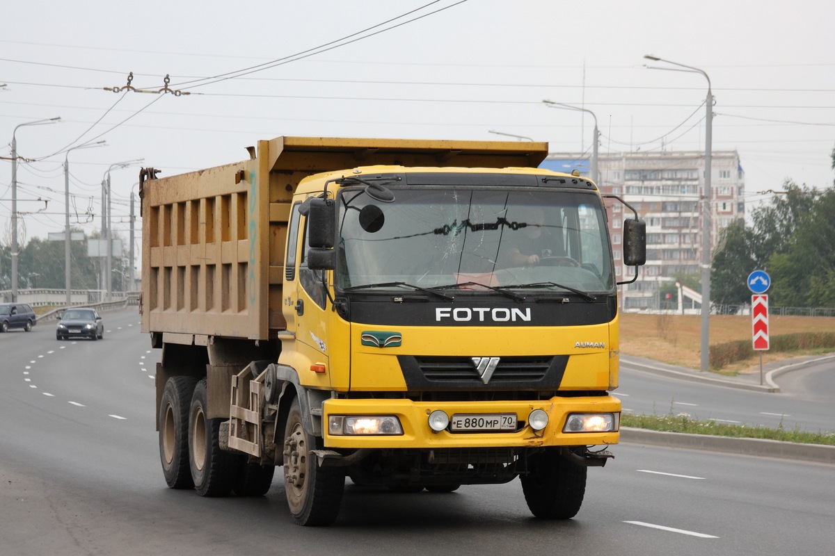 Томская область, № Е 880 МР 70 — Foton Auman BJ3251