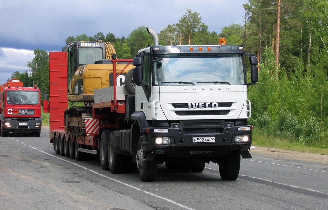 Тюменская область, № Н 592 ТА 72 — IVECO Trakker ('2007)