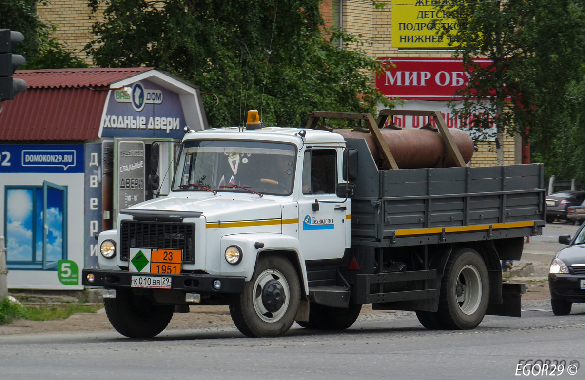 Архангельская область, № К 010 ВВ 29 — ГАЗ-3309