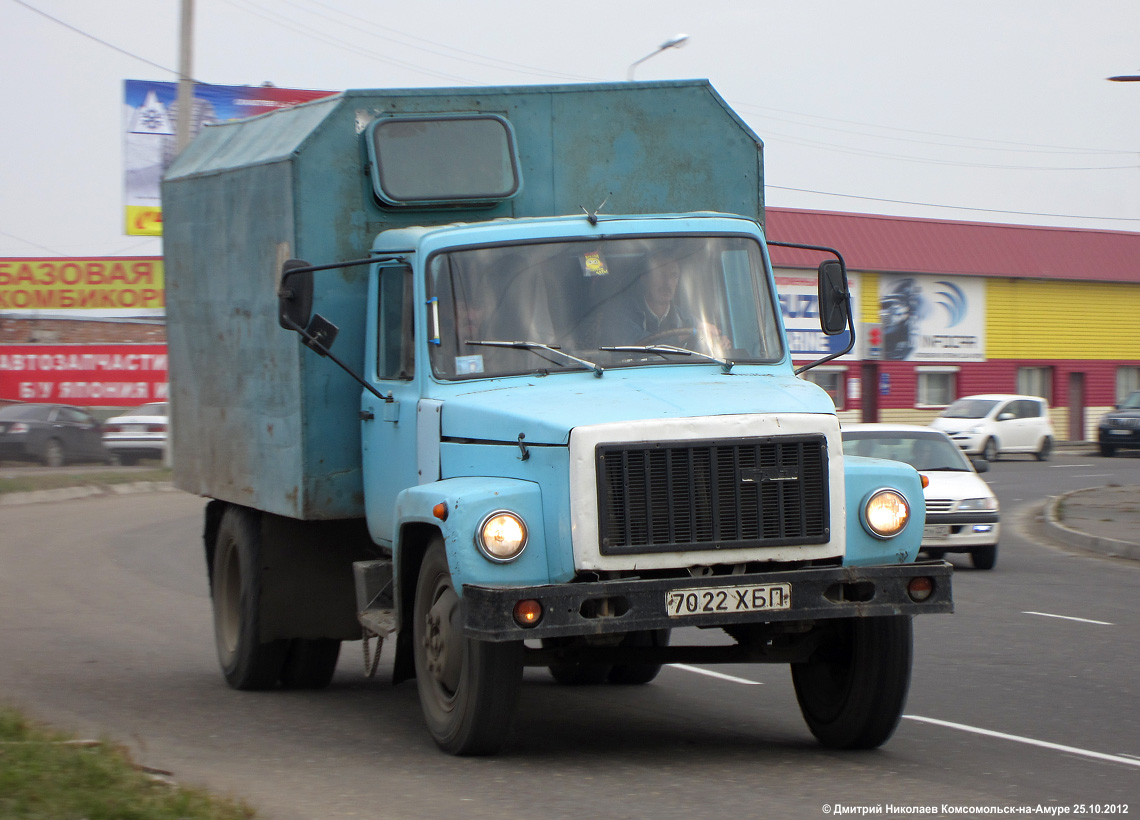 Хабаровский край, № 7022 ХБП — ГАЗ-3307