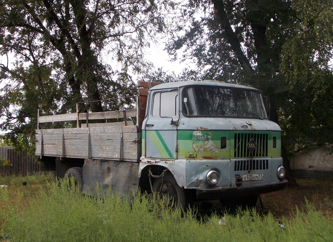 Белгородская область, № А 935 КМ 31 — IFA W50L