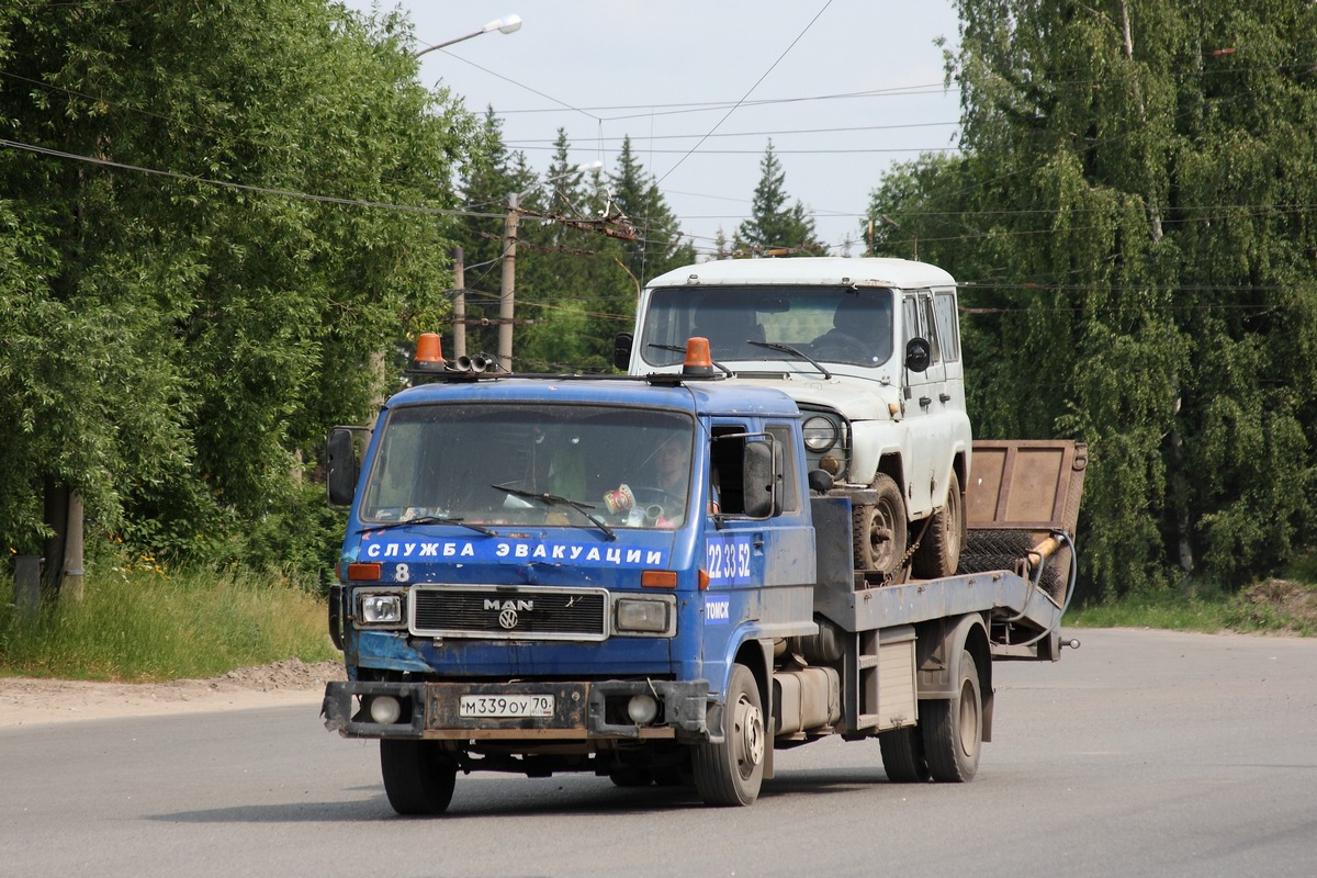 Томская область, № М 339 ОУ 70 — MAN Volkswagen G90