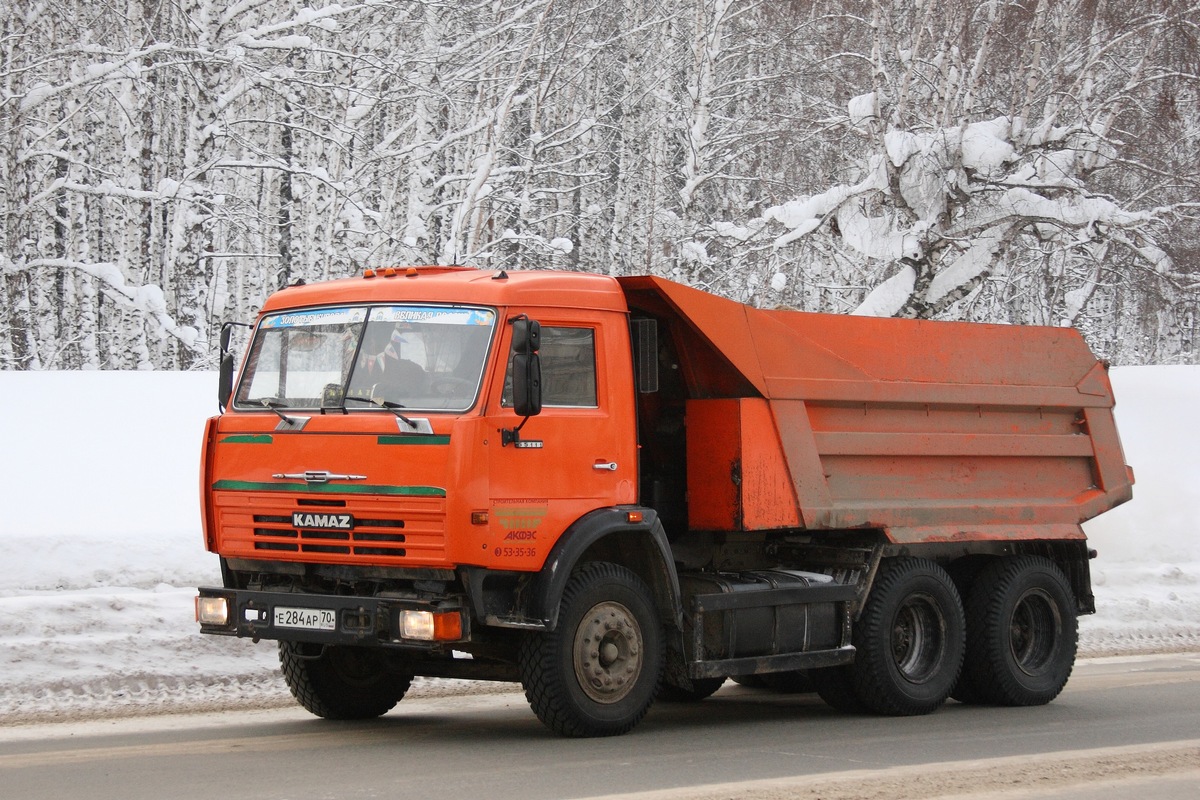 Томская область, № Е 284 АР 70 — КамАЗ-55111-15 [55111R]