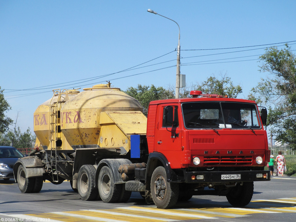 Волгоградская область, № О 445 МС 34 — КамАЗ-5410