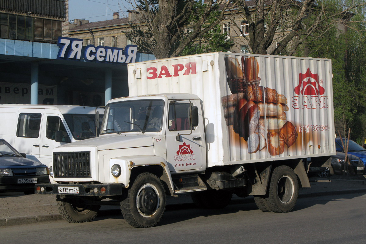 Санкт-Петербург, № В 175 УТ 78 — ГАЗ-3307