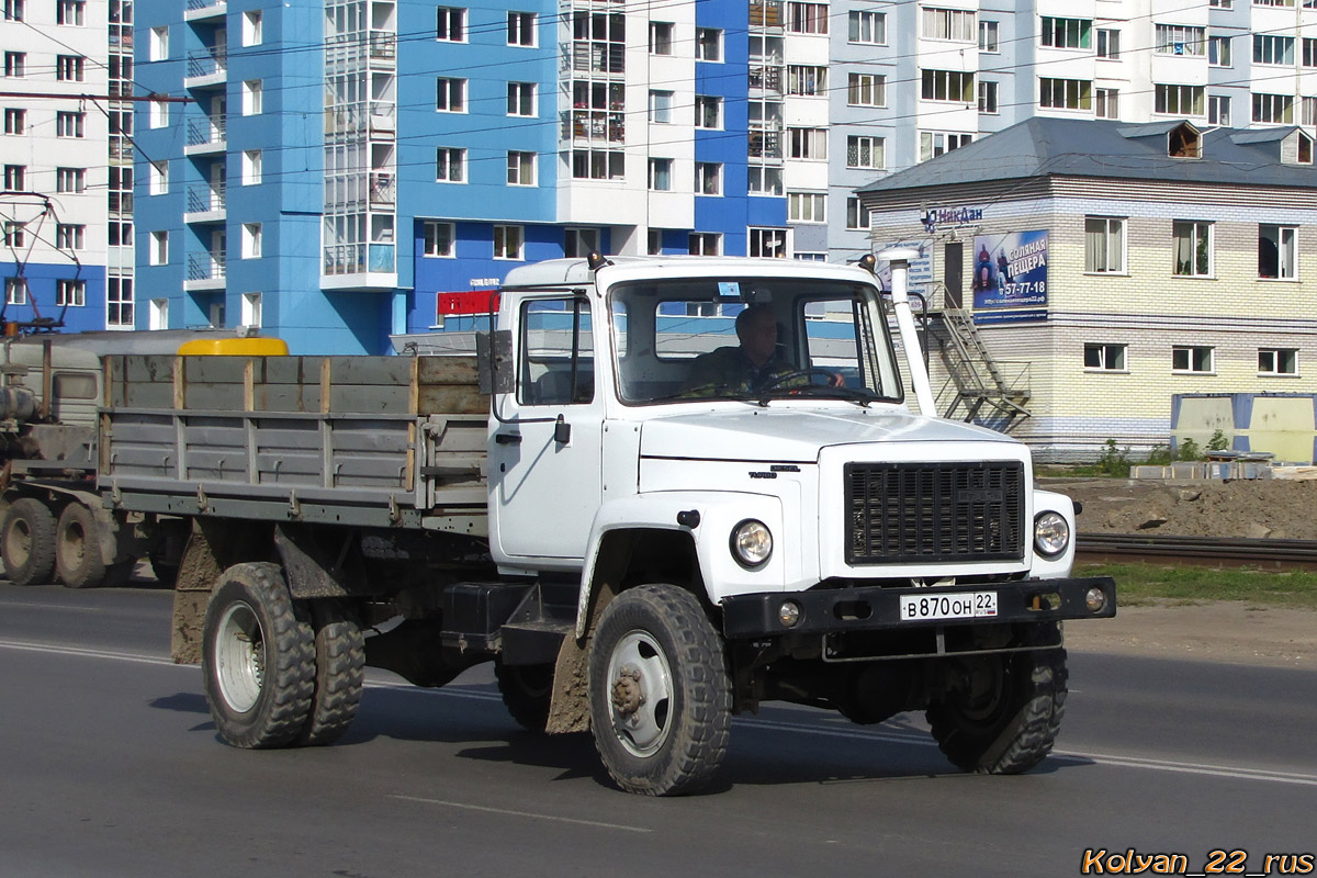 Алтайский край, № В 870 ОН 22 — ГАЗ-33086 «Земляк»