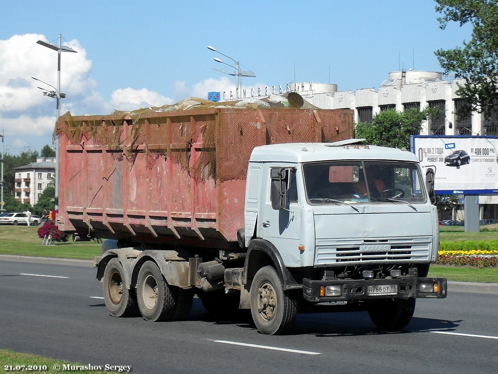 Санкт-Петербург, № Н 766 ОТ 98 — КамАЗ-53212