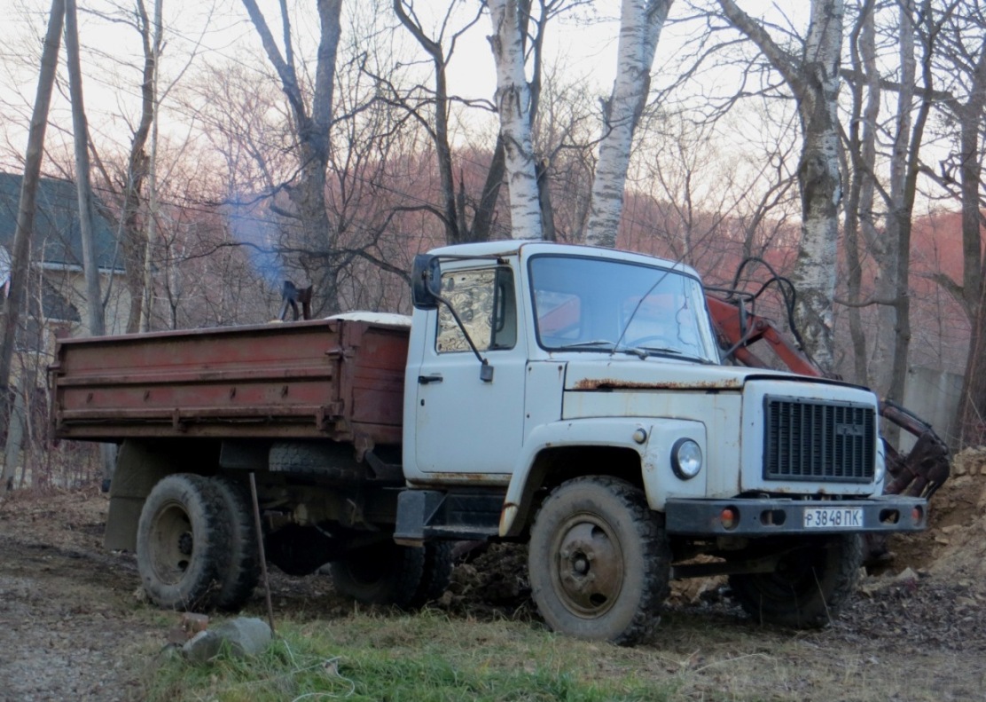 Приморский край, № Р 3848 ПК — ГАЗ-33072; Приморский край — Автомобили с советскими номерами