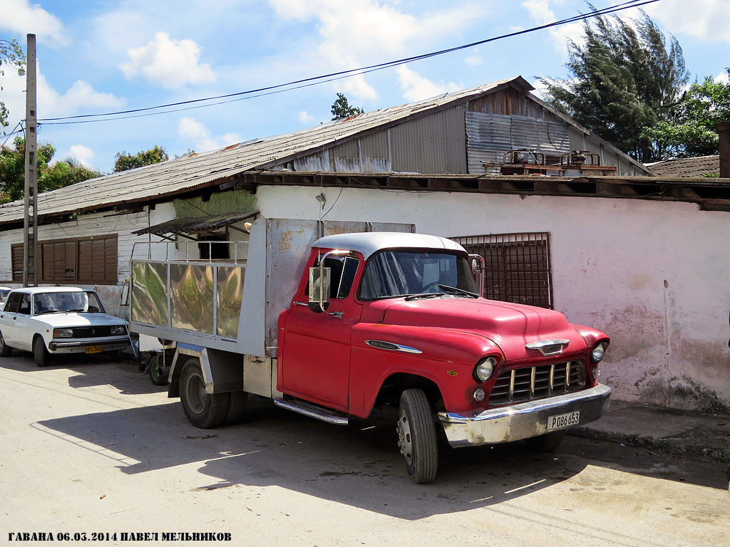 Куба, № P 086 653 — Chevrolet (общая модель)
