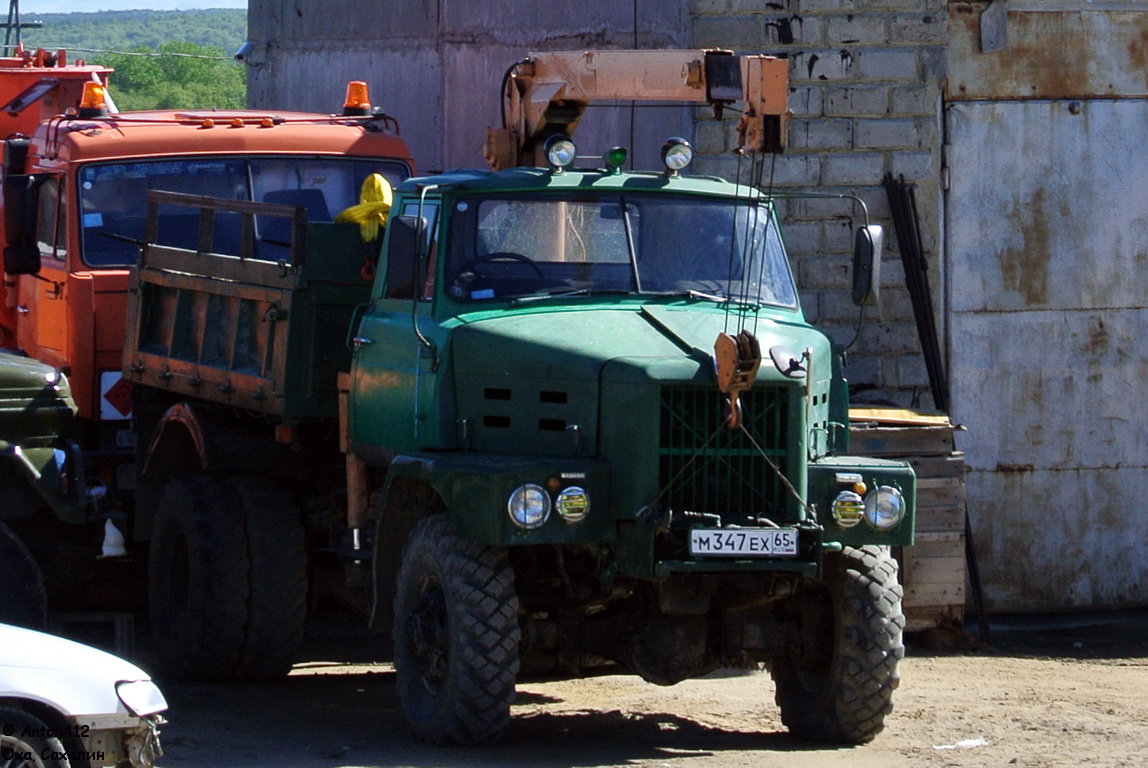 Сахалинская область, № М 347 ЕХ 65 — Nissan Diesel TF30