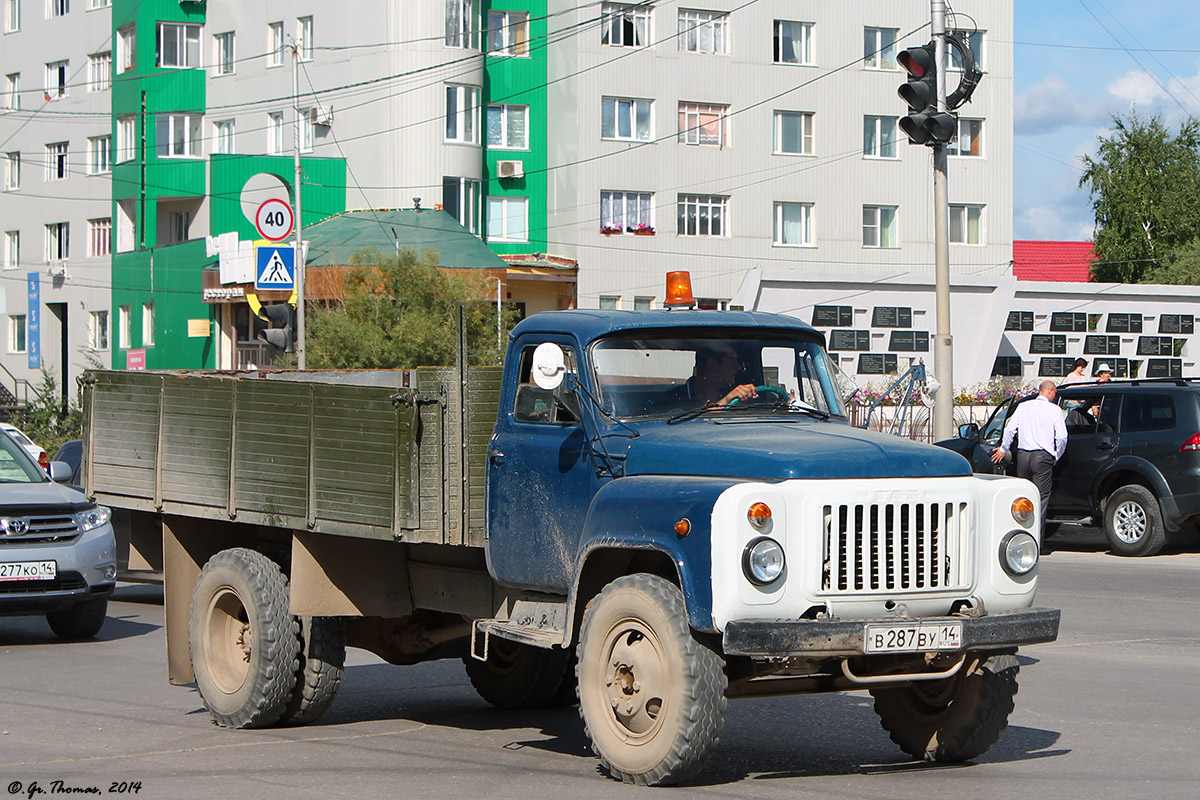 Саха (Якутия), № В 287 ВУ 14 — ГАЗ-53-12