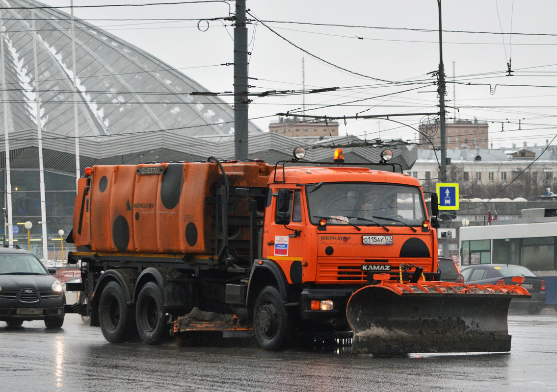 Москва, № О 115 АУ 777 — КамАЗ-65115 (общая модель)