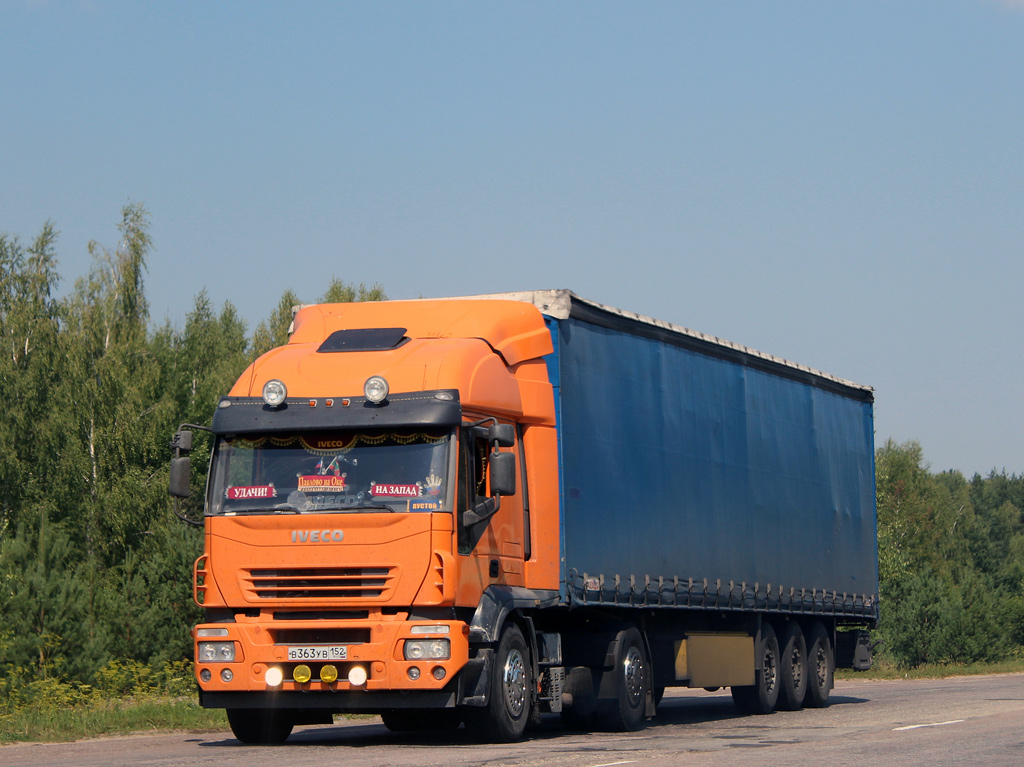 Нижегородская область, № В 363 УВ 152 — IVECO Stralis ('2002)