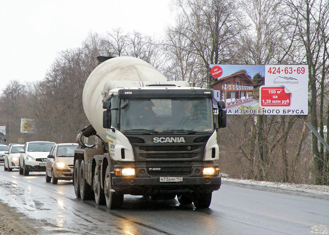 Нижегородская область, № М 736 МР 152 — Scania ('2011) P400