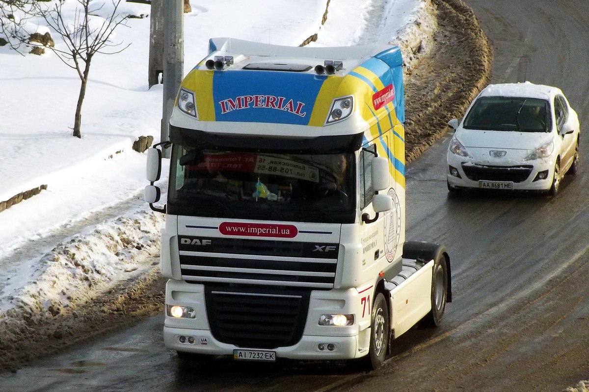 Одесская область, № 71 — DAF XF105 FT