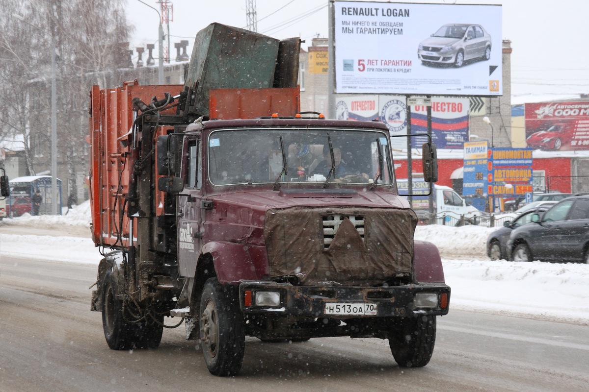 Томская область, № Н 513 ОА 70 — ЗИЛ-433112