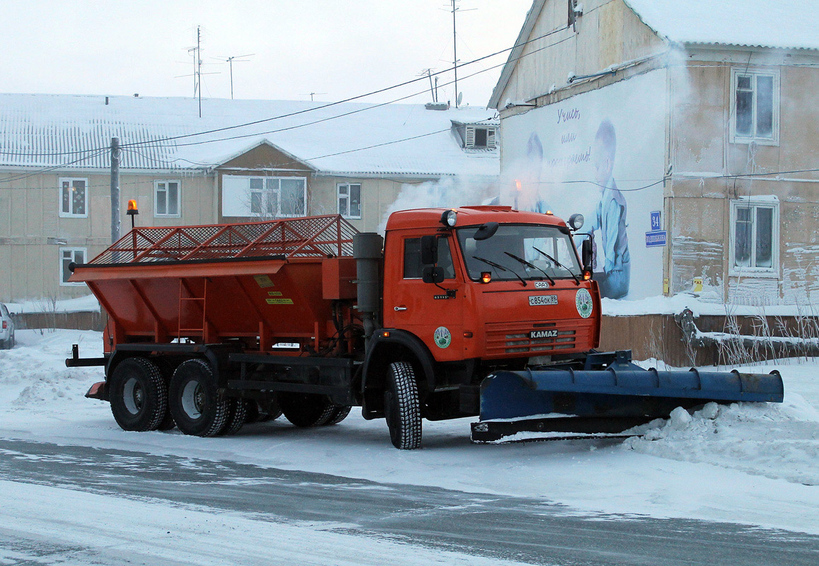 Ямало-Ненецкий автоном.округ, № С 854 ОК 89 — КамАЗ-65115 (общая модель)