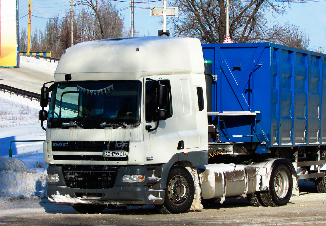 Днепропетровская область, № АЕ 1799 СІ — DAF CF85 FT