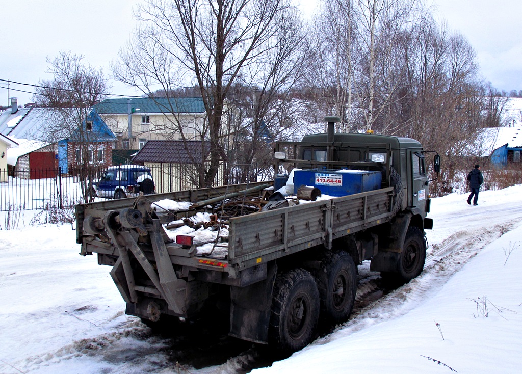 Нижегородская область, № К 745 ХТ 152 — КамАЗ-43114 [431140]