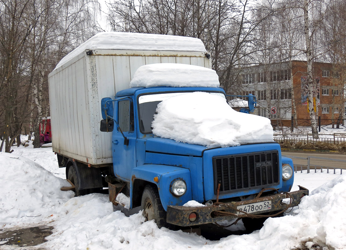 Нижегородская область, № Р 478 ОО 52 — ГАЗ-3307