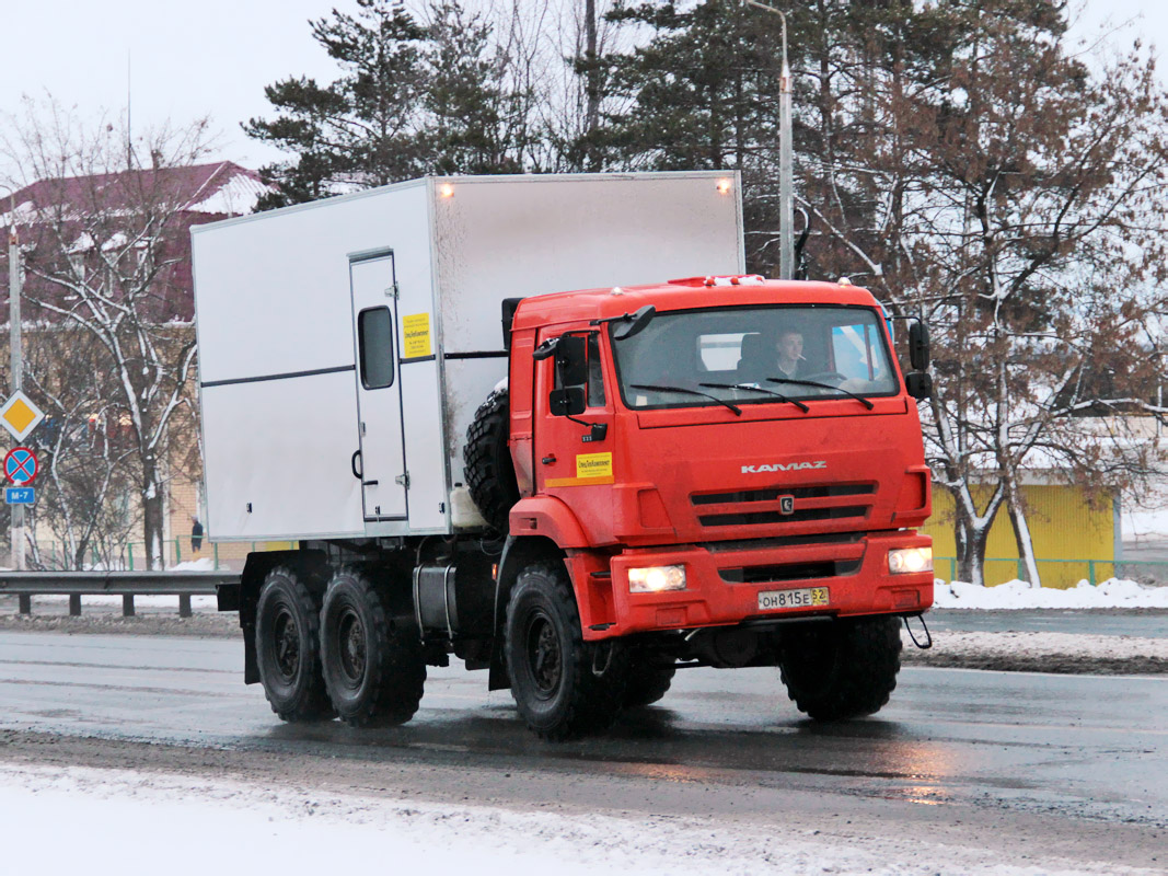 Нижегородская область, № ОН 815 Е 52 — КамАЗ-5350 (общая модель)