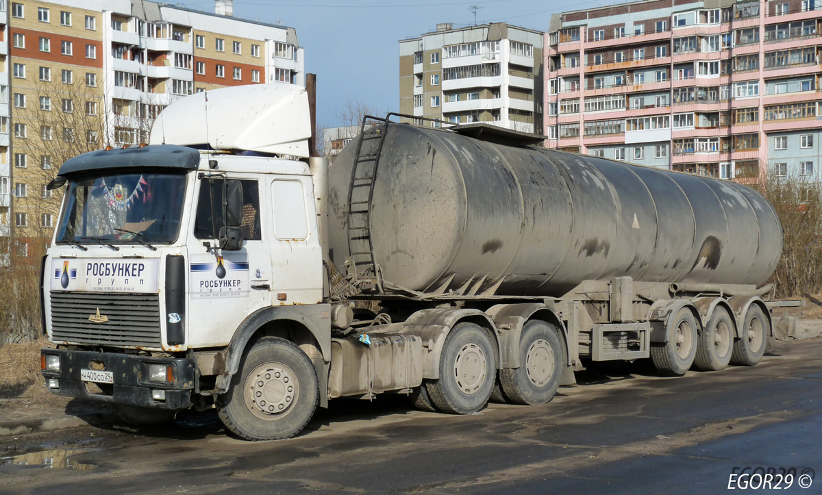 Архангельская область, № Н 400 СО 29 — МАЗ-6422A8