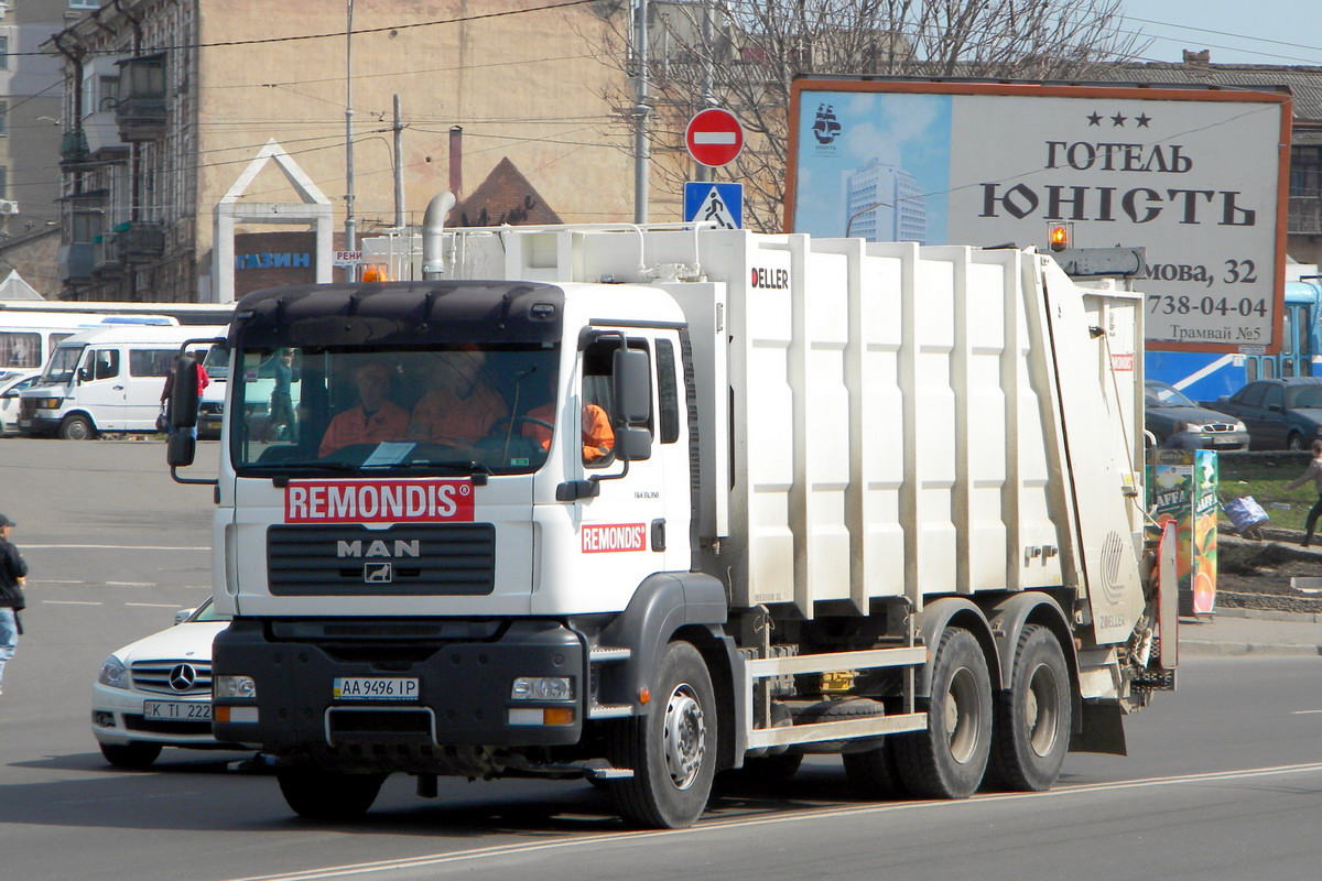 Одесская область, № АА 9496 ІР — MAN TGA 33.350