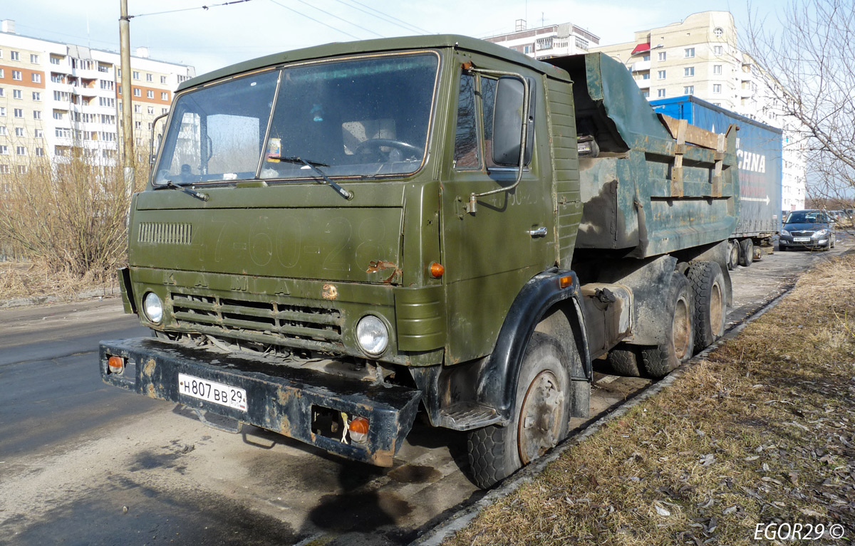 Архангельская область, № Н 807 ВВ 29 — КамАЗ-5511