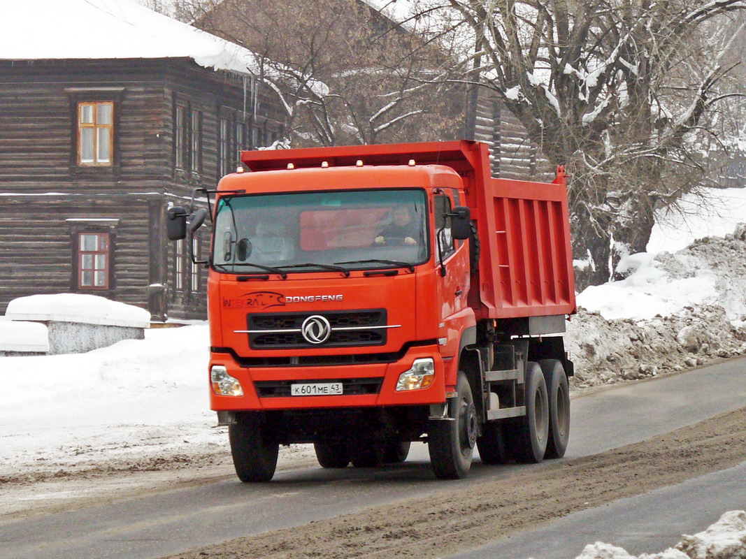 Кировская область, № К 601 МЕ 43 — Dongfeng KC (общая модель)