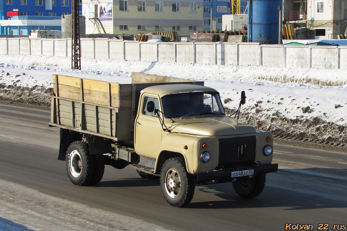 Алтайский край, № О 648 АЕ 22 — ГАЗ-52-02