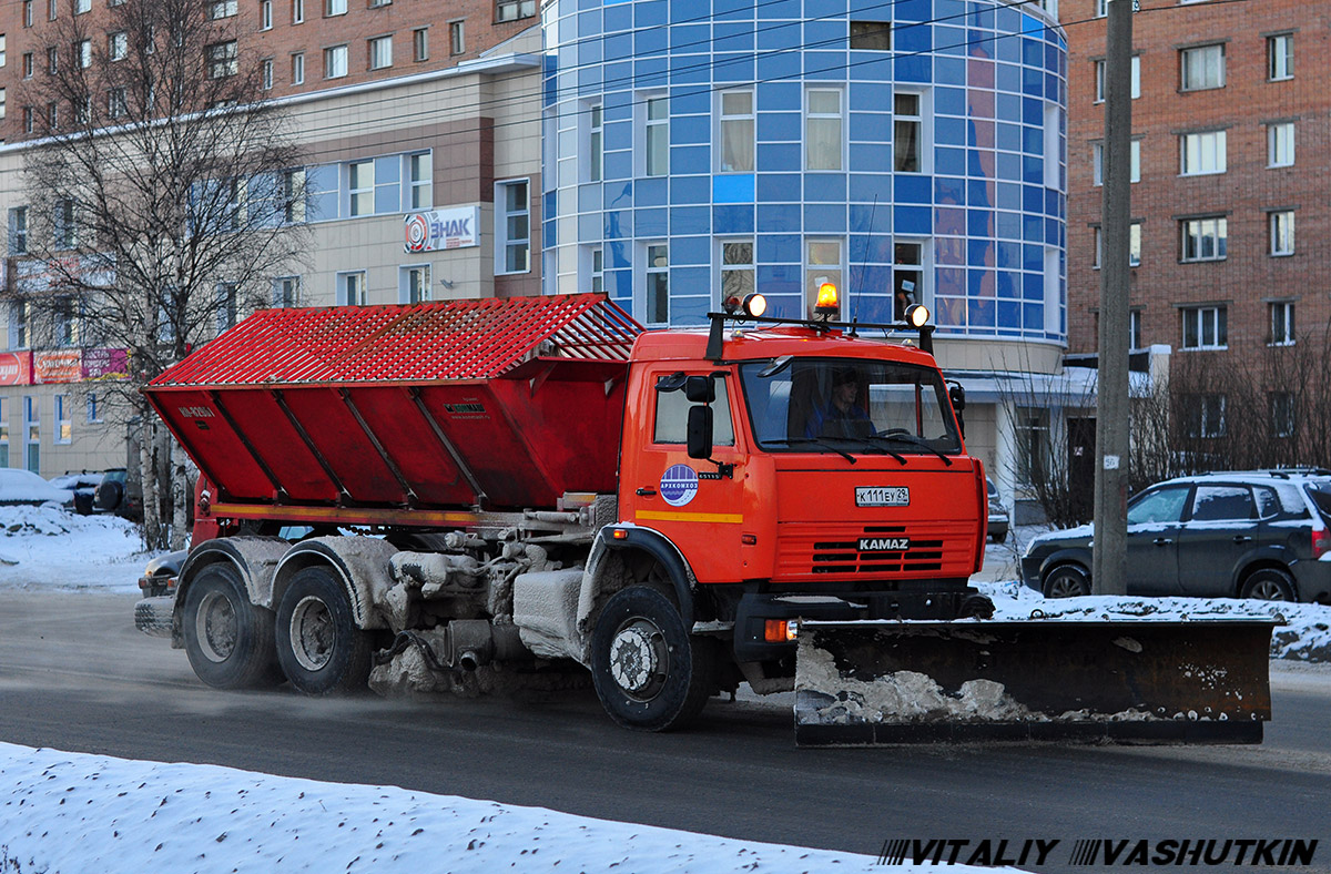 Архангельская область, № К 111 ЕУ 29 — КамАЗ-65115-62