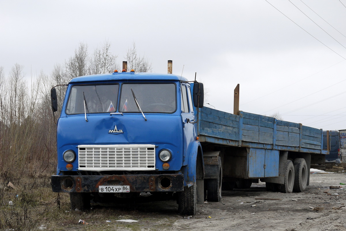 Ханты-Мансийский автоном.округ, № В 104 ХР 86 — МАЗ-5429