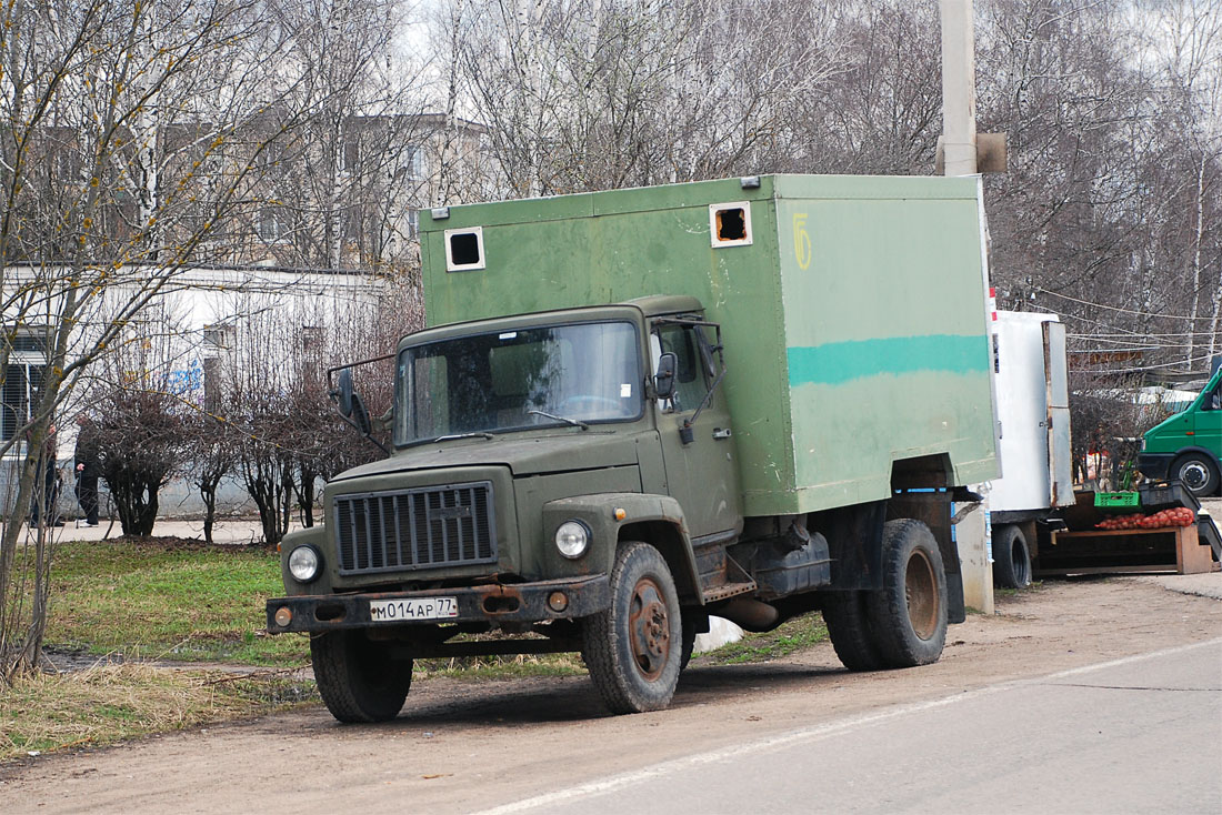 Московская область, № М 014 АР 77 — ГАЗ-3307