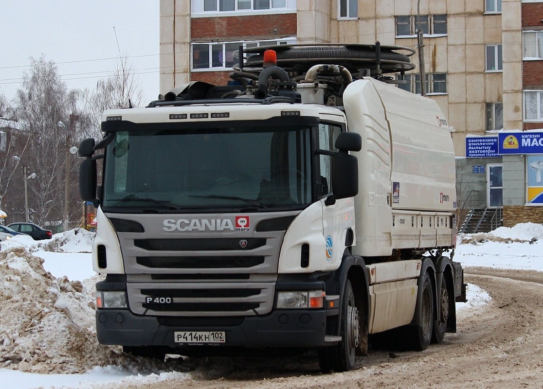 Башкортостан, № Р 414 КН 102 — Scania ('2011) P400