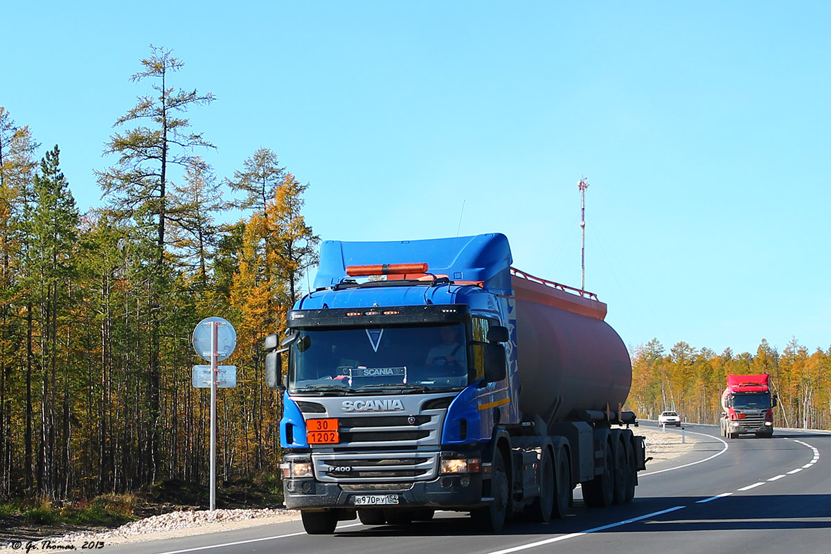 Новосибирская область, № В 970 РУ 154 — Scania ('2011) P400