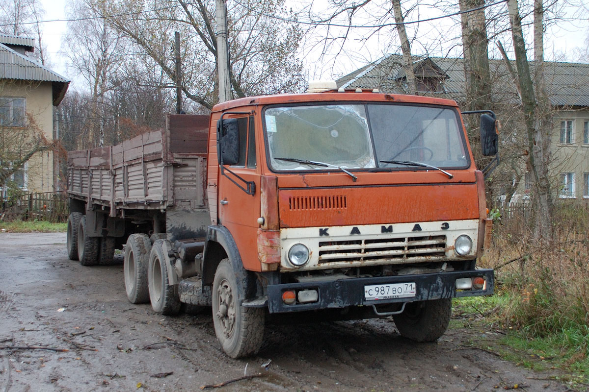 Тульская область, № С 987 ВО 71 — КамАЗ-5410