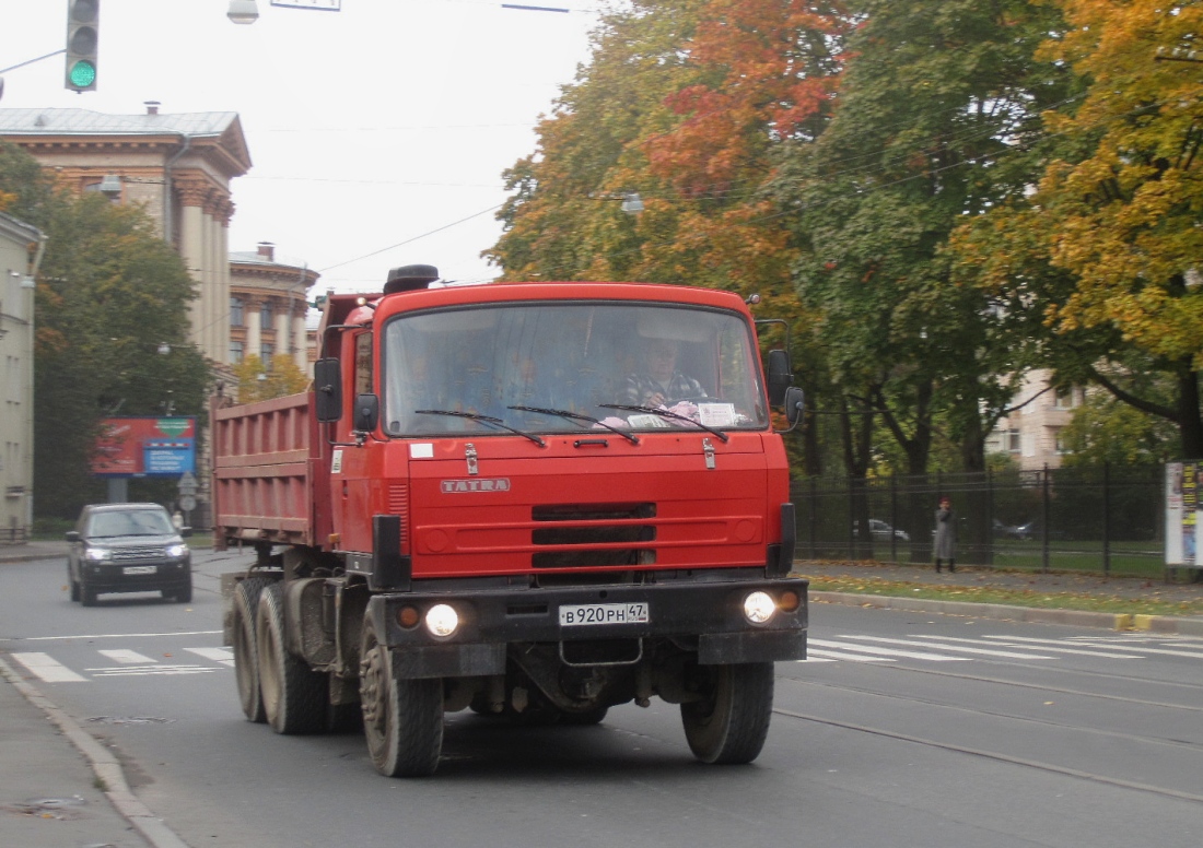 Ленинградская область, № В 920 РН 47 — Tatra 815 S3