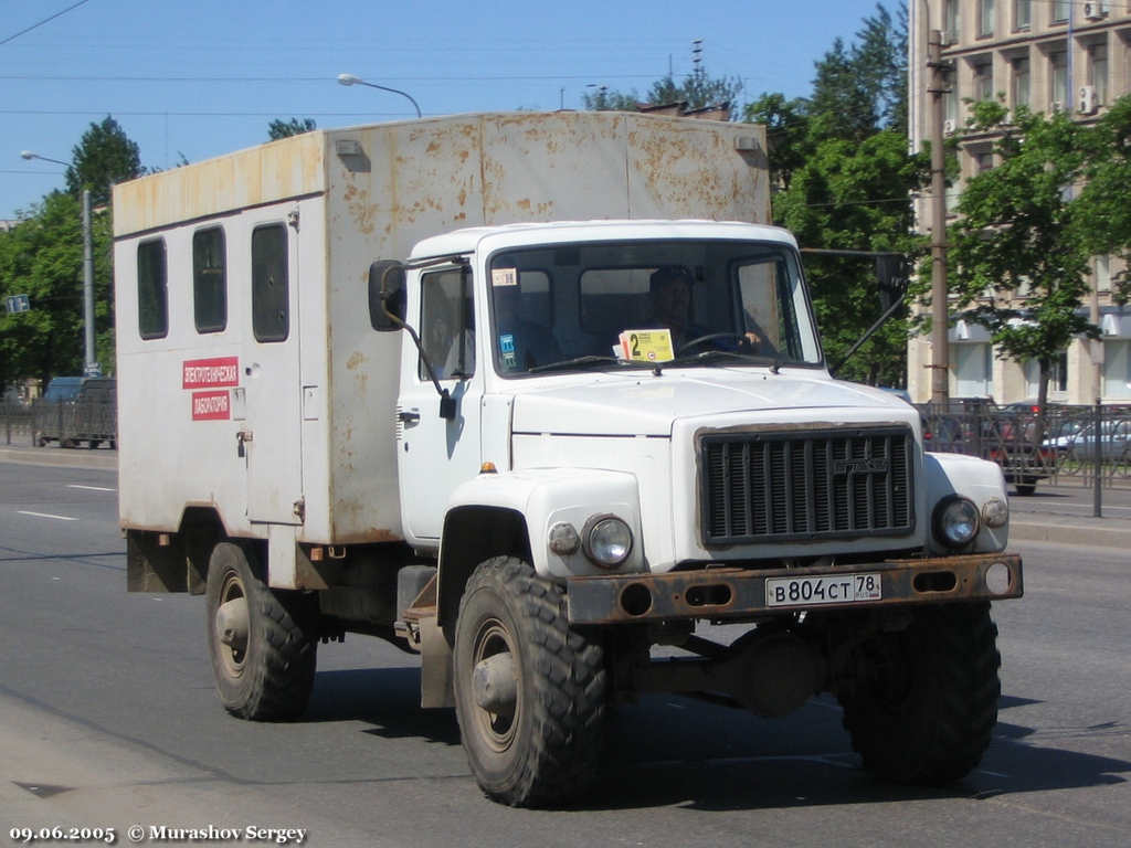 Санкт-Петербург, № В 804 СТ 78 — ГАЗ-3308 «Садко»