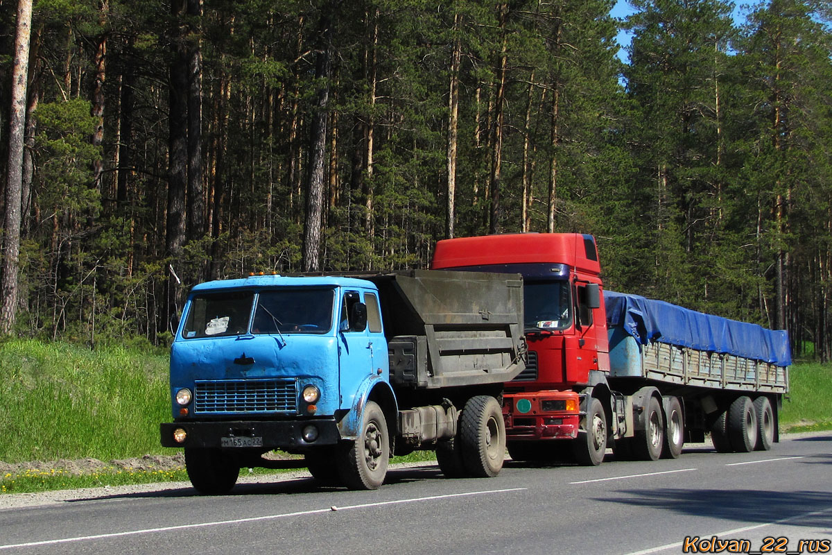 Алтайский край, № М 165 АС 22 — МАЗ-5334