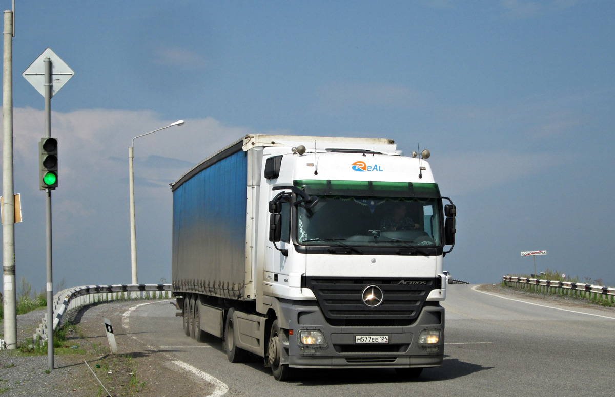 Красноярский край, № М 577 ЕЕ 124 — Mercedes-Benz Actros ('1997) 1846