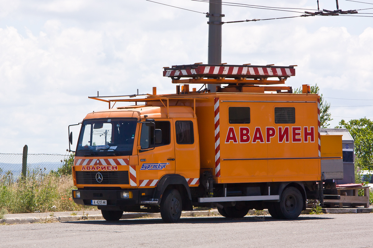 Болгария, № A 4205 MK — Mercedes-Benz LK 814