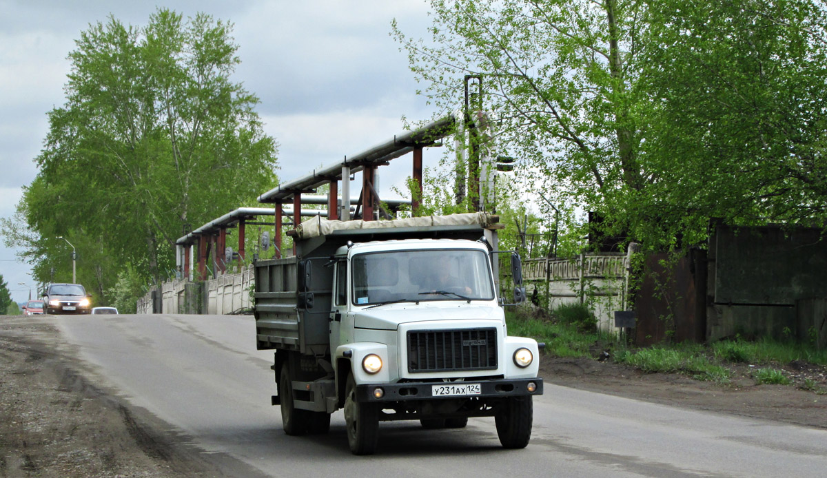 Красноярский край, № У 231 АХ 124 — ГАЗ-3309