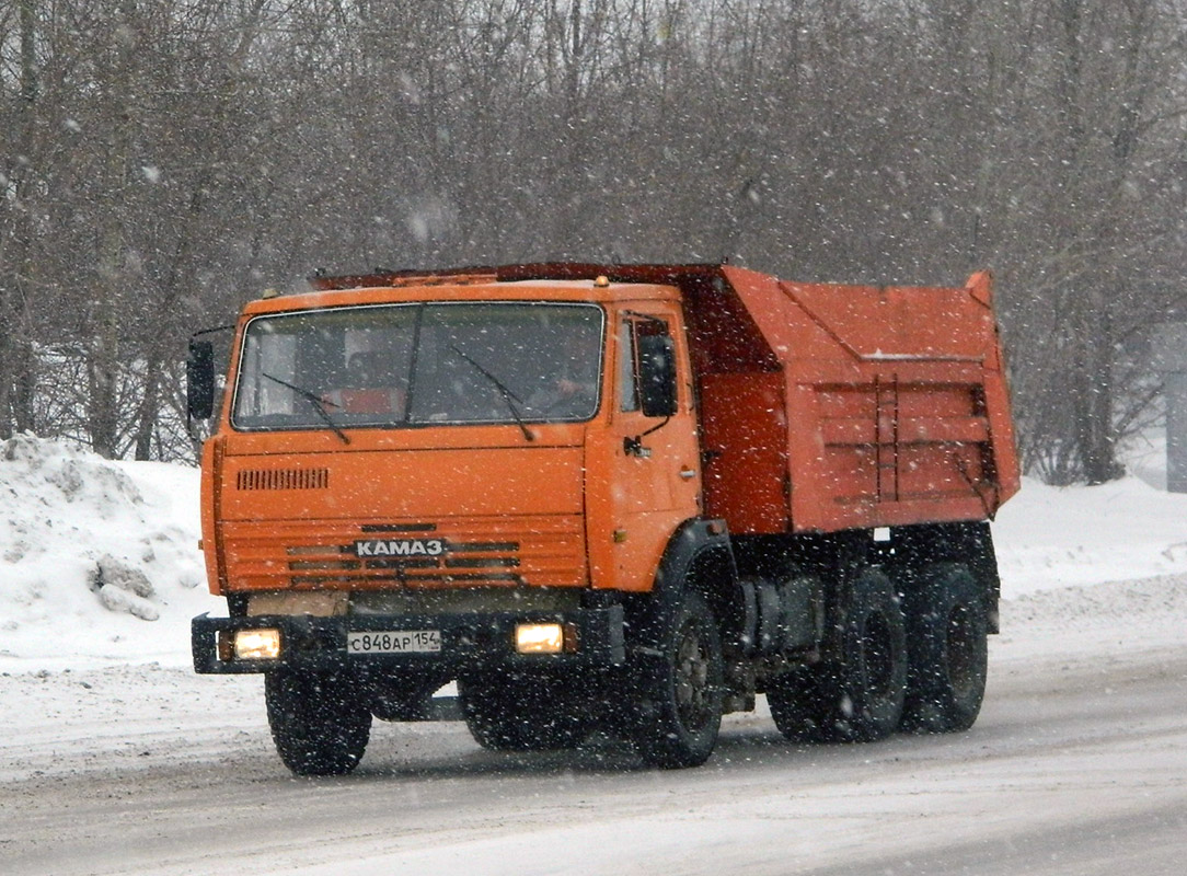 Новосибирская область, № С 848 АР 154 — КамАЗ-55111 [551110]