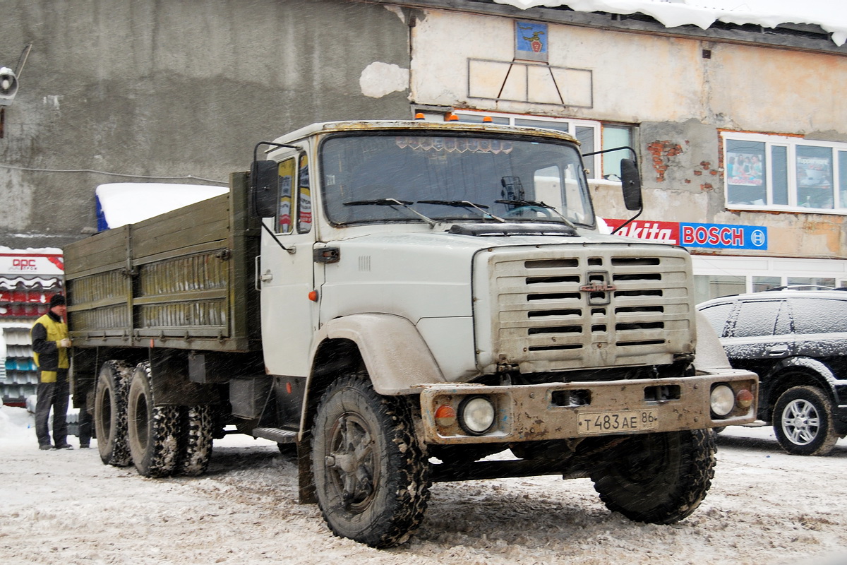 Ханты-Мансийский автоном.округ, № Т 483 АЕ 86 — ЗИЛ-133Г40