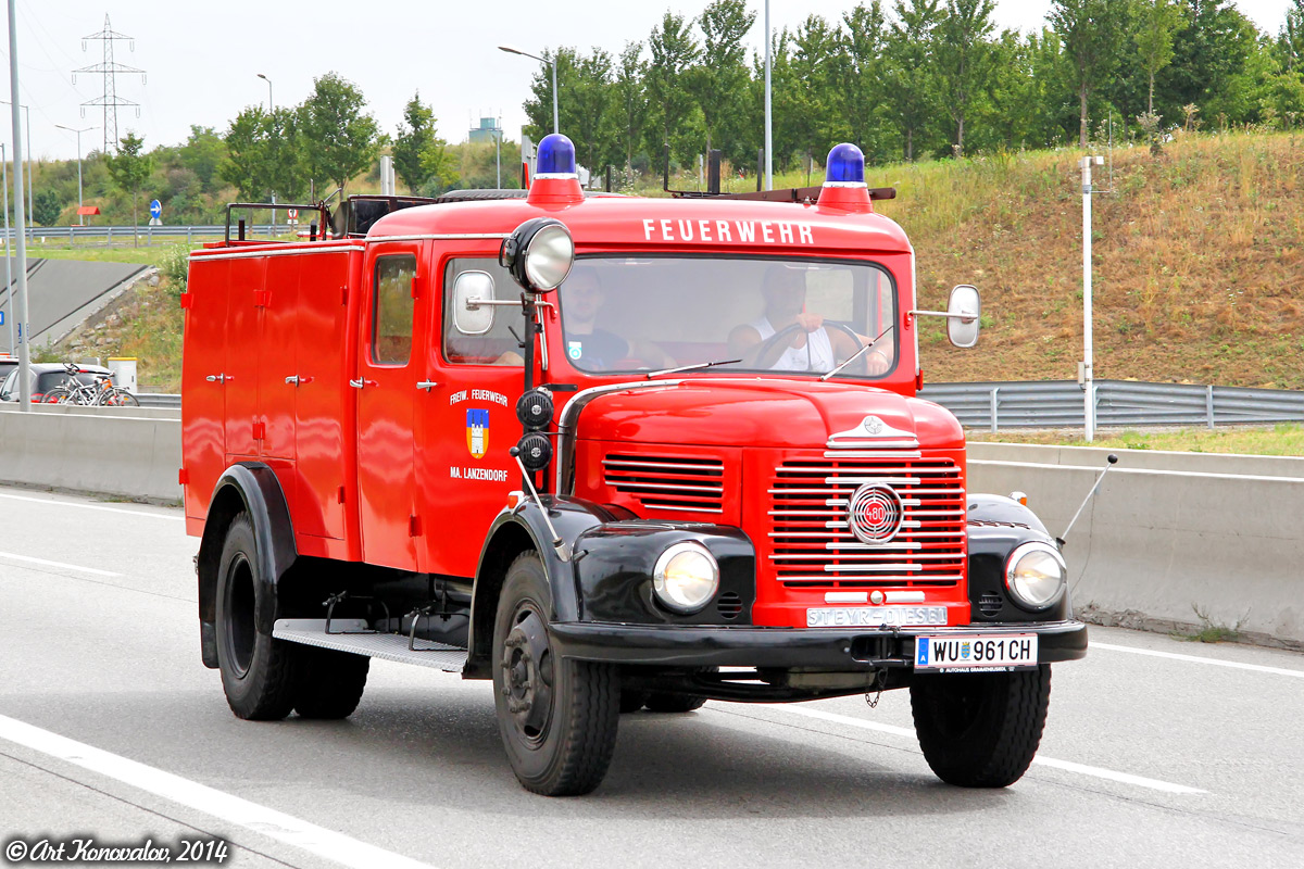 Австрия, № WU 961 CH — Steyr Diesel 480