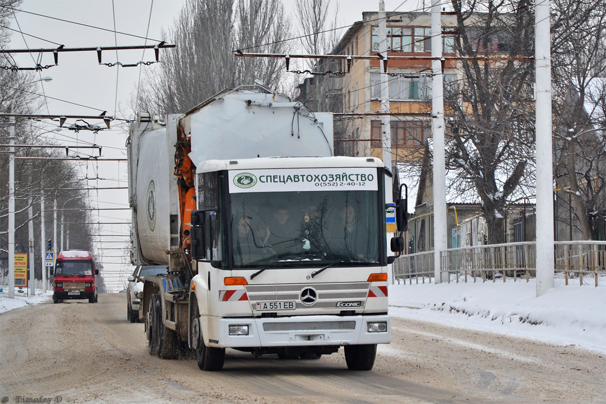 Молдавия, № А 551 ЕВ — Mercedes-Benz Econic